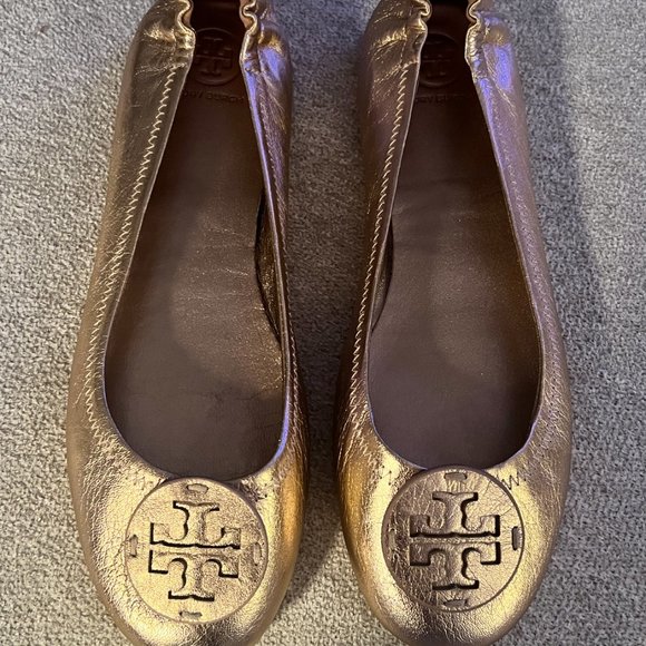Tory Burch Flats - Minnie Pavé Ballet Flat - Picture 2 of 7
